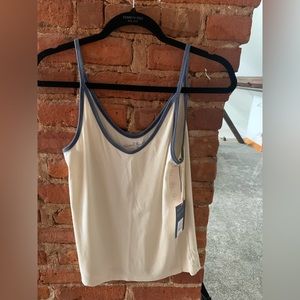 cream tank top